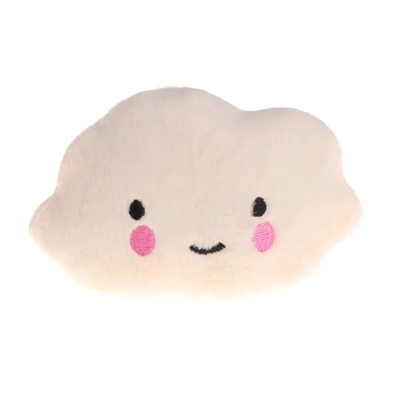 Peluche en forme de nuage et d'étoile, doux et sonore, à mâcher pour chien et chiot