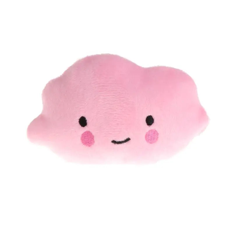 Peluche en forme de nuage et d'étoile, doux et sonore, à mâcher pour chien et chiot