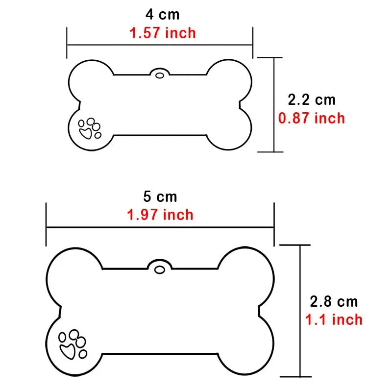 Médaille d'identification pour animaux de compagnie