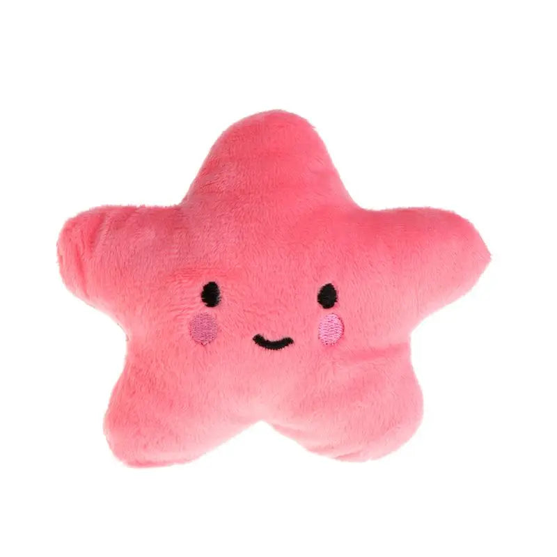 Peluche en forme de nuage et d'étoile, doux et sonore, à mâcher pour chien et chiot