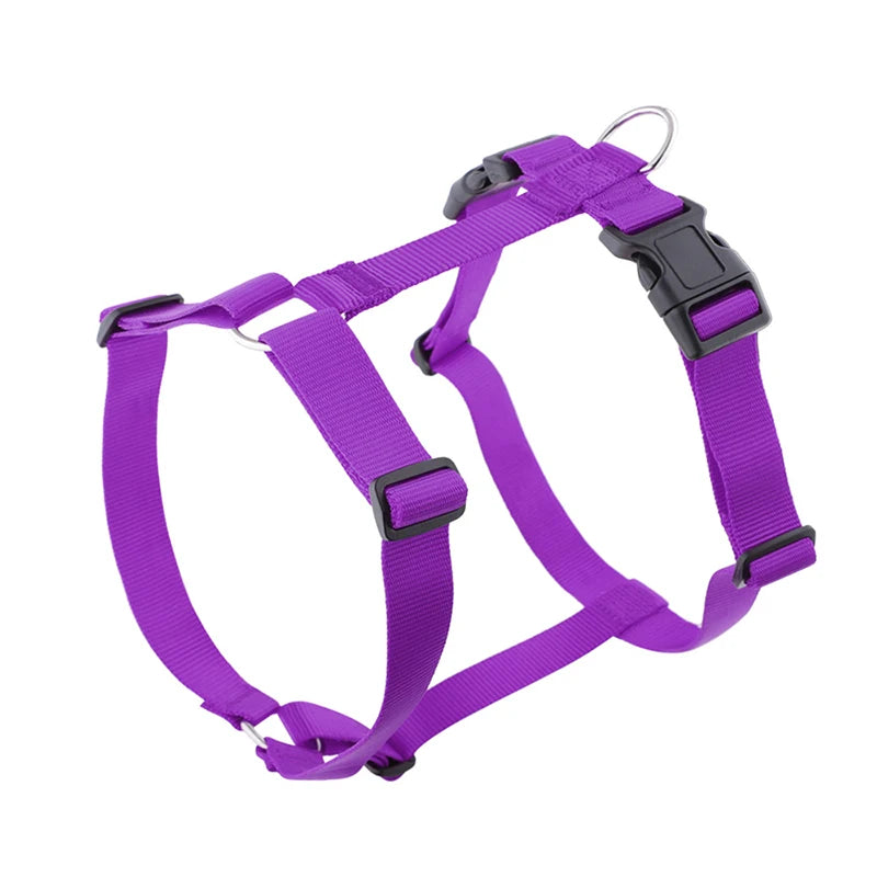 Harnais pour chien ajustable, souple et léger en forme de H, lavable