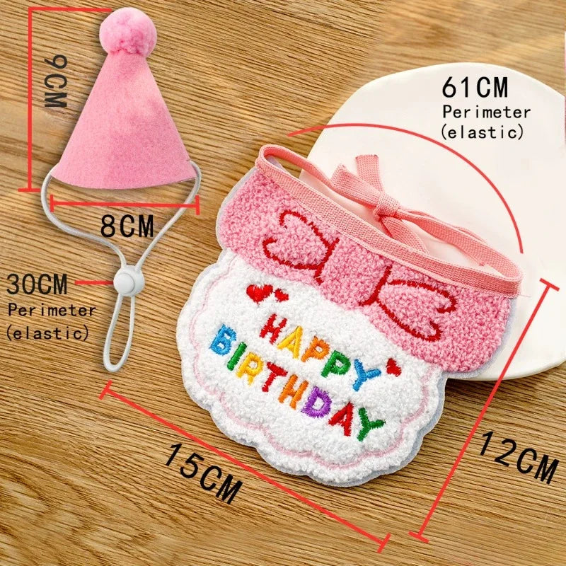 Ensemble chapeau et bandana pour anniversaire