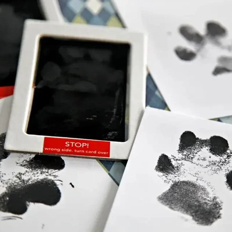 Kit d'encre pour empreintes de pattes de chat et de chien
