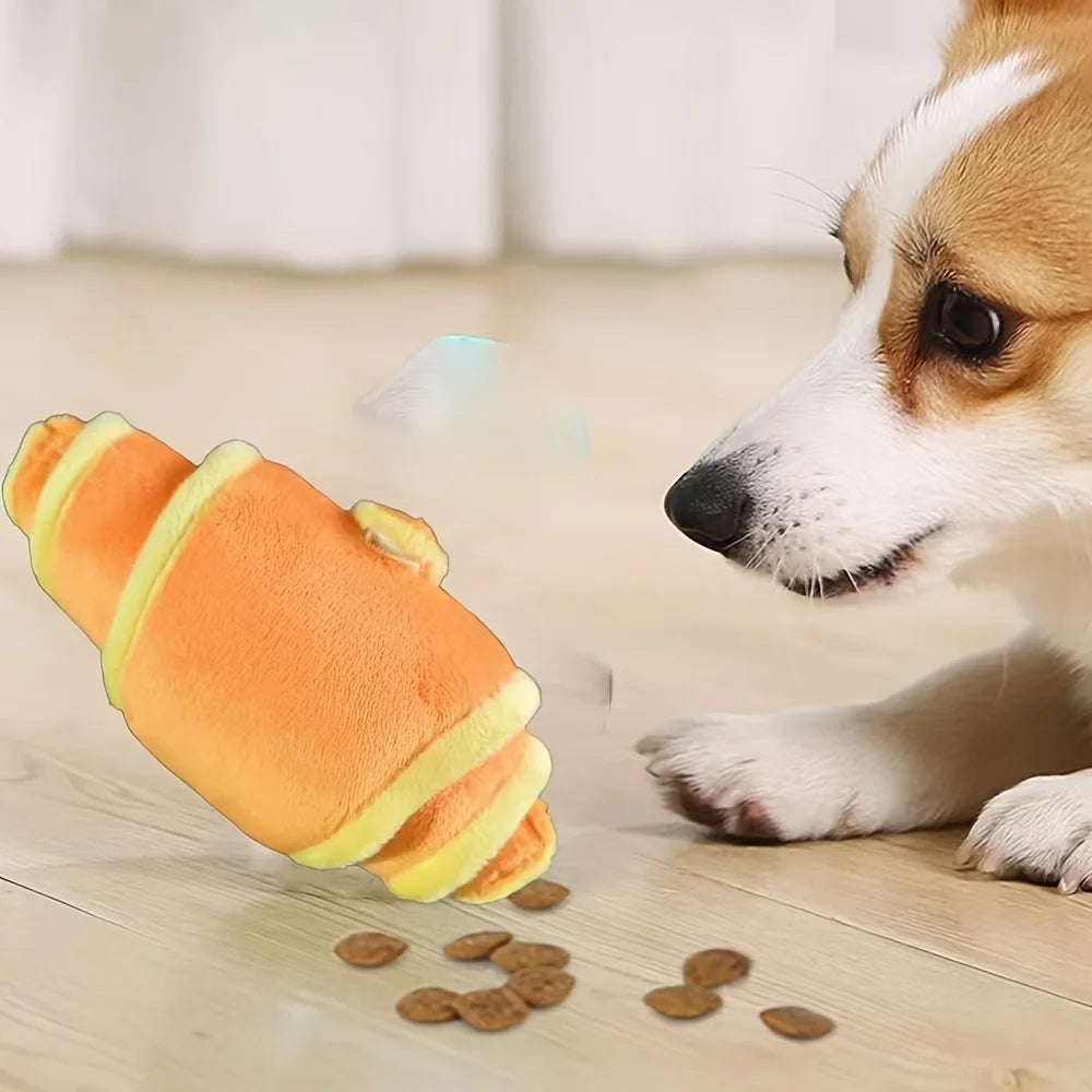 Jouet pour chien en forme de croissant