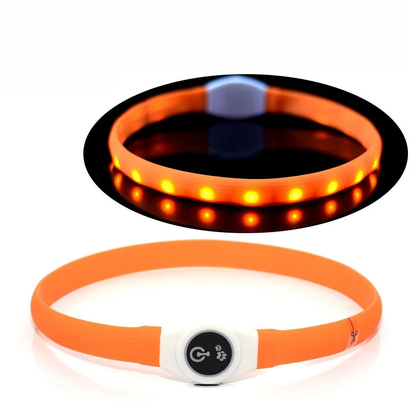 Collier lumineux LED étanche en PVC