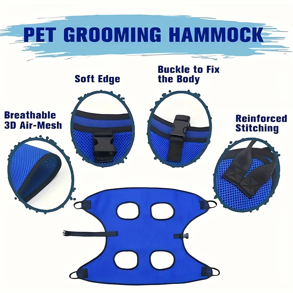 Hamac de toilettage pour animaux