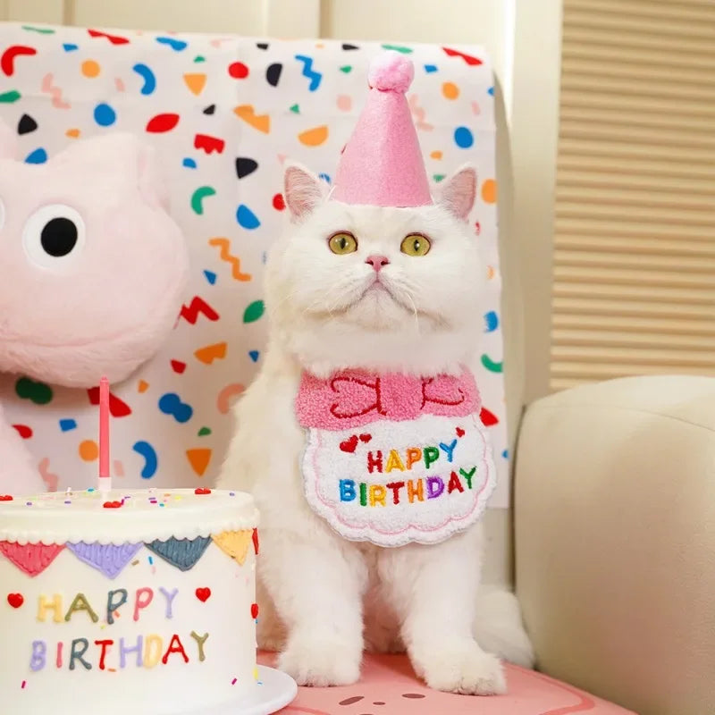 Ensemble chapeau et bandana pour anniversaire