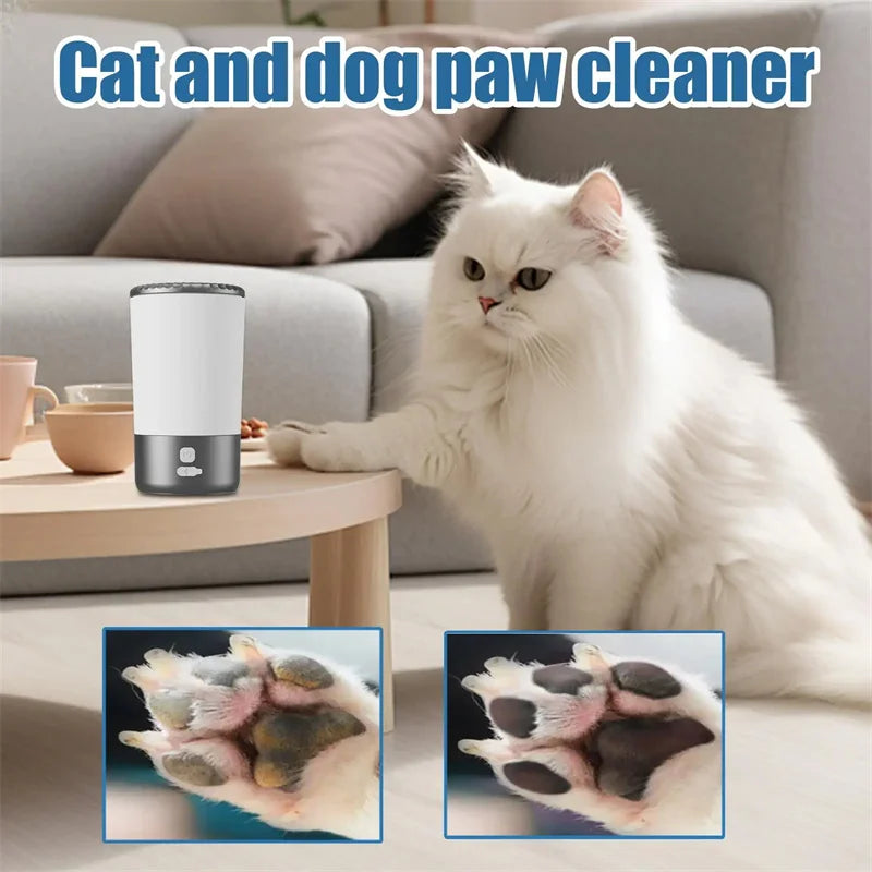 Machine de nettoyage automatique pour pattes d'animaux