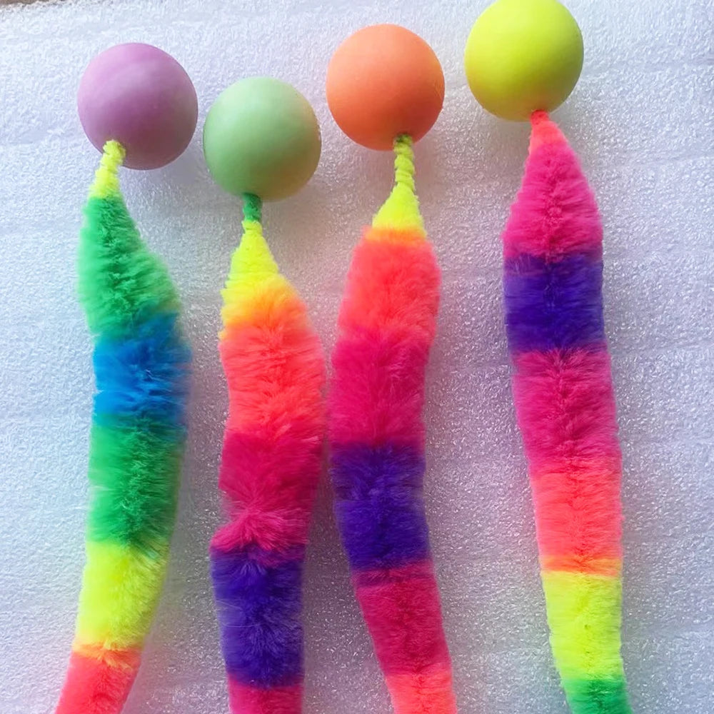 Balle rebondissante colorée