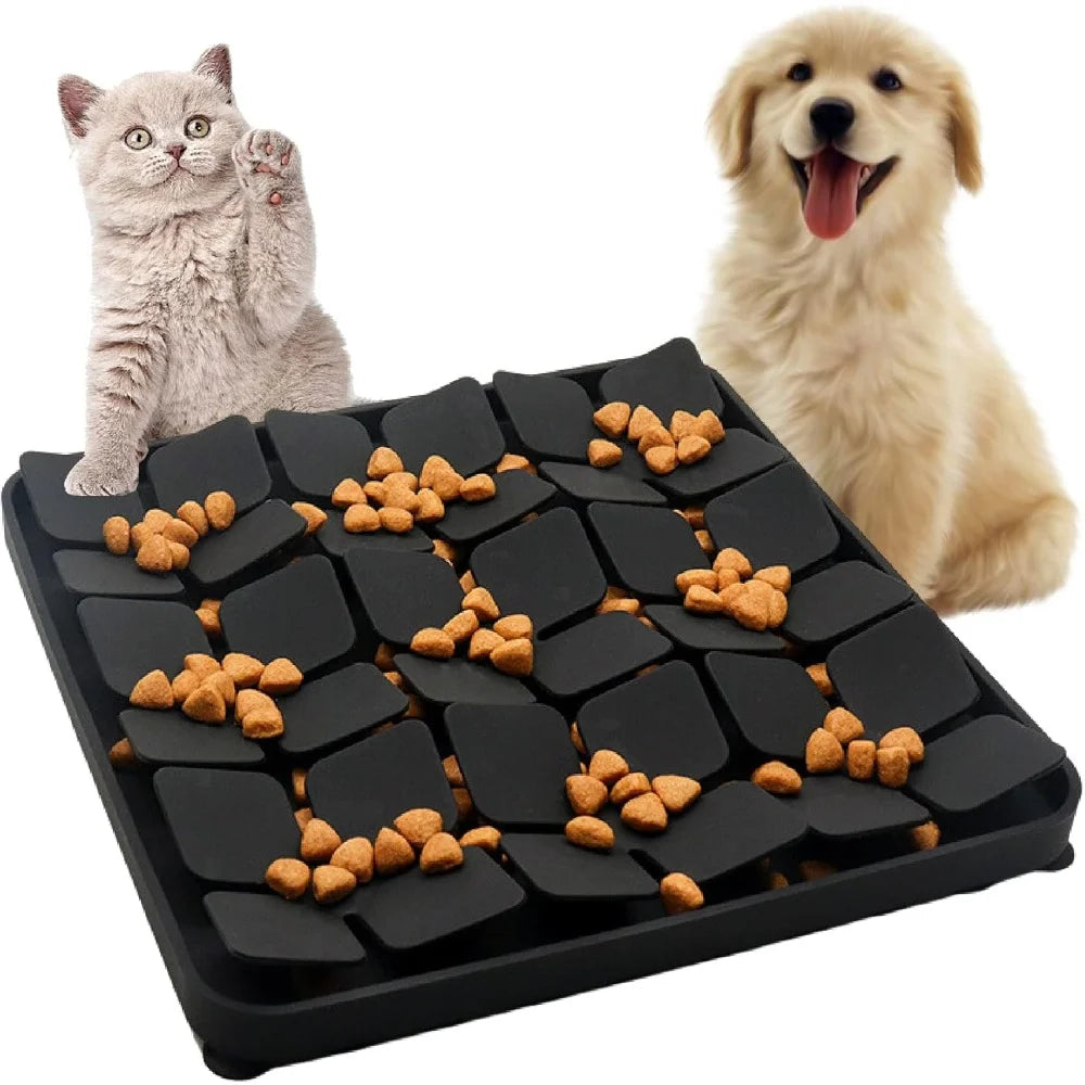 Tapis de fouille anti-étouffement en silicone avec ventouse pour éveiller les sens de votre chien