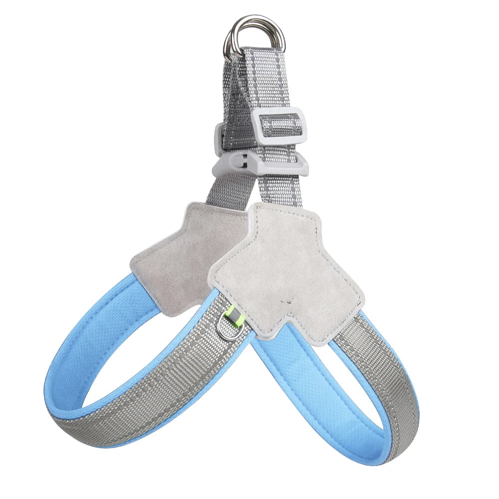 Harnais d'été anti-traction, sangle de poitrine respirante