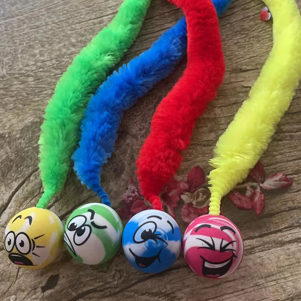 Balle rebondissante colorée