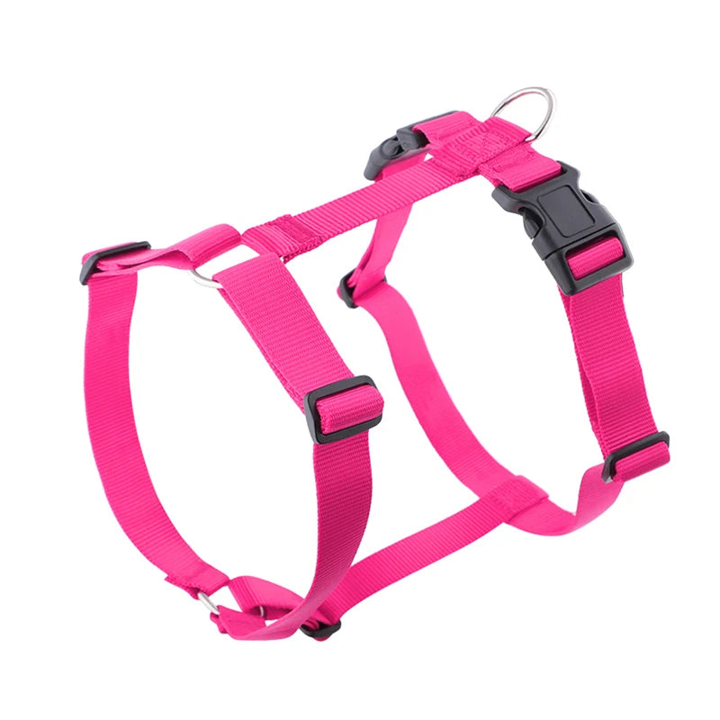Harnais pour chien ajustable, souple et léger en forme de H, lavable