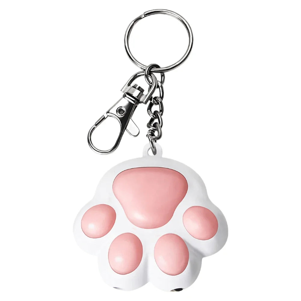 Jouet laser en forme de patte pour chat, rechargeable par USB