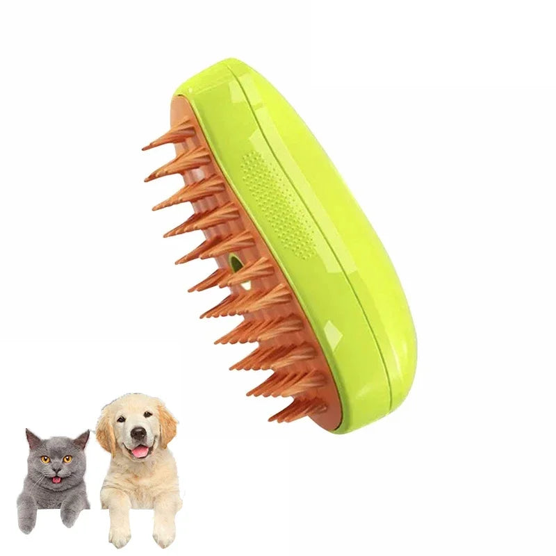 Brosse vapeur pour chat et chien