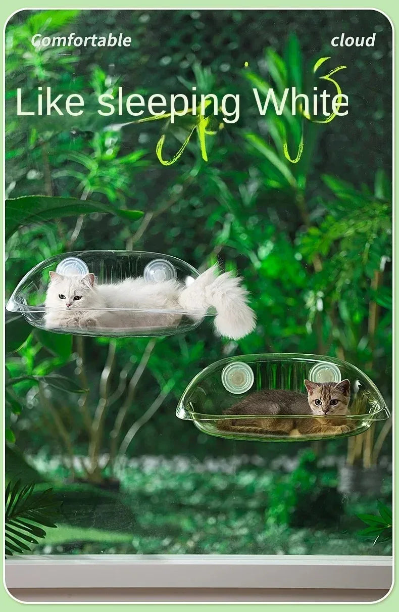 Lit de fenêtre pour chats