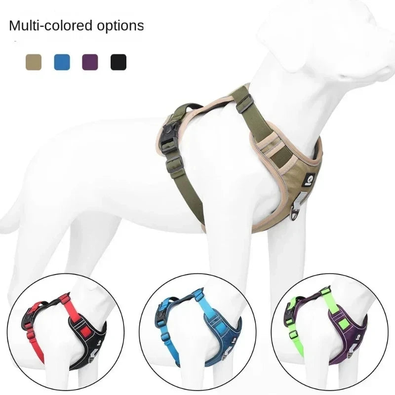 Harnais réfléchissant pour chien, taille moyenne à grande