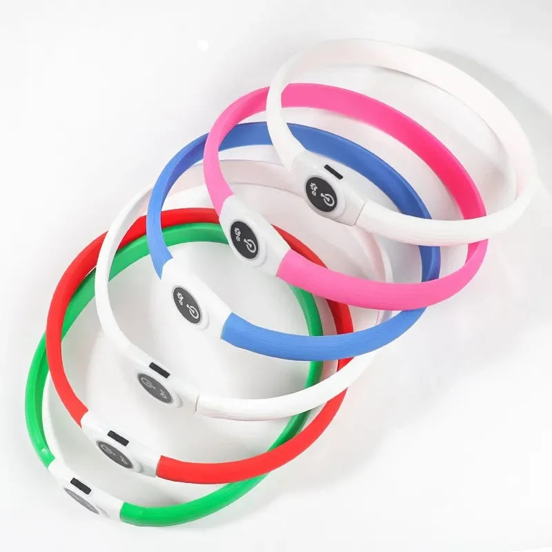 Collier lumineux LED étanche en PVC