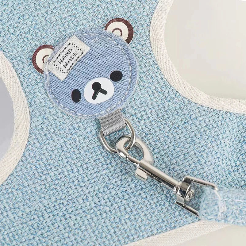 Laisse pour chien Winnie l'Ourson, harnais pour chat, laisse pour promener un petit chien