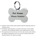 Plaque d'identification personnalisée pour chien et chat