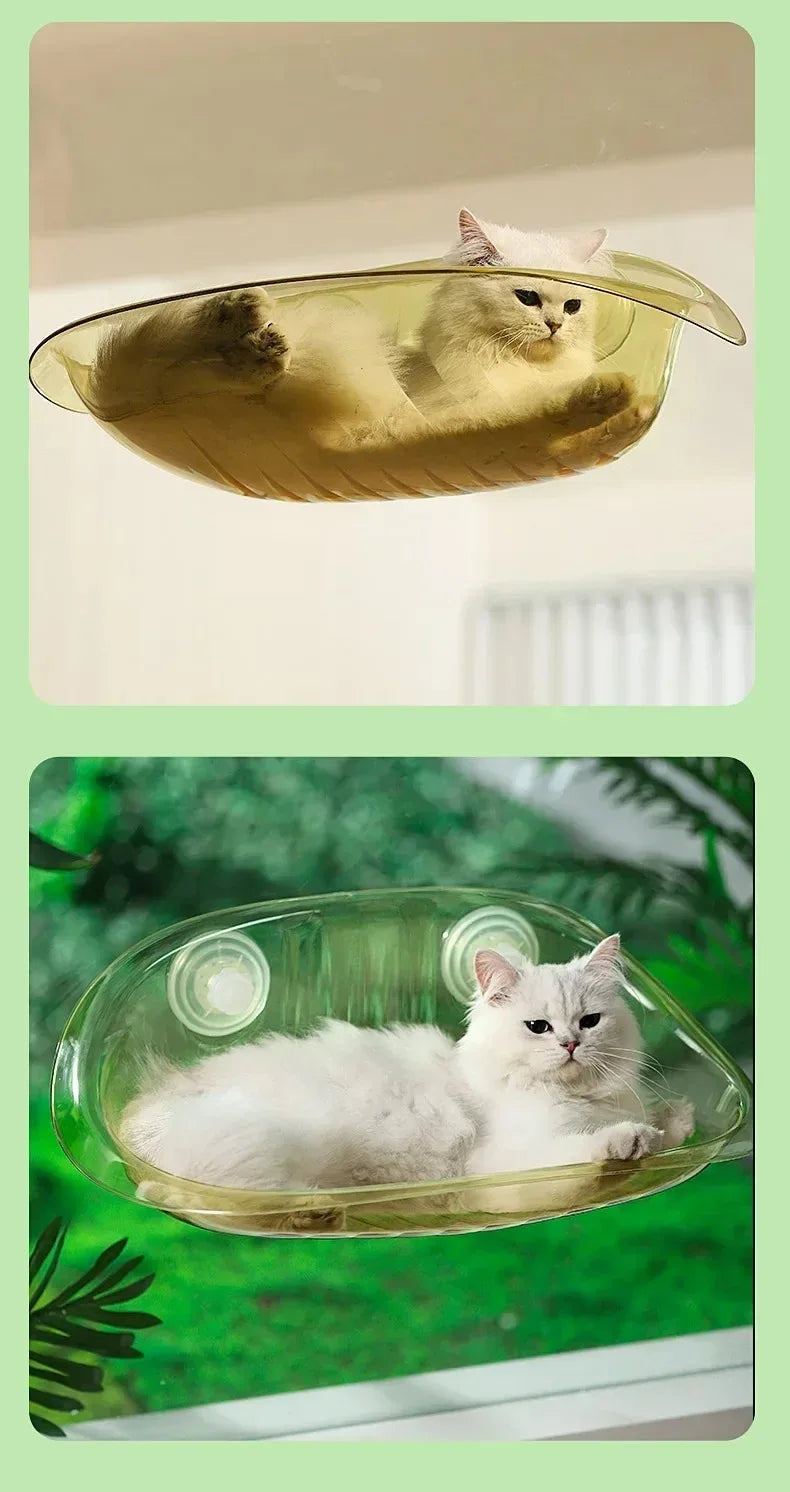 Lit de fenêtre pour chats