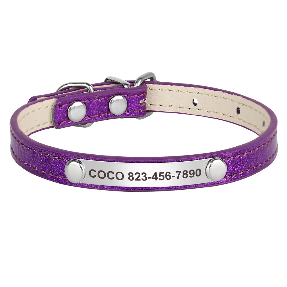 Collier personnalisé pour chat