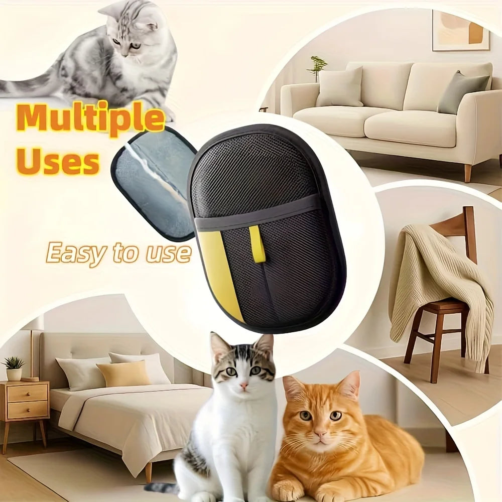 Gants, brosses et outils pour enlever les poils d'animaux