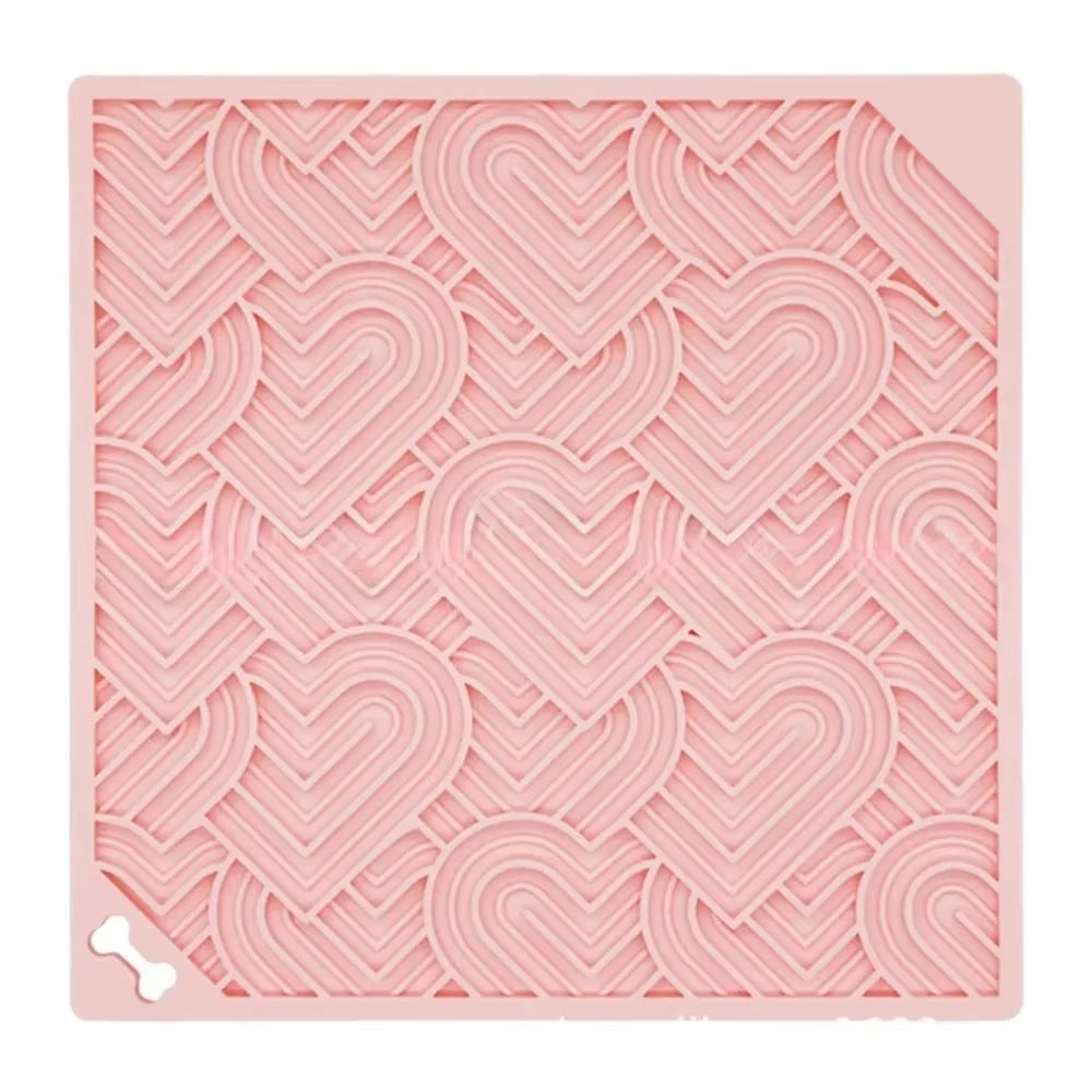 Tapis de fouille anti-étouffement en silicone avec ventouse pour éveiller les sens de votre chien