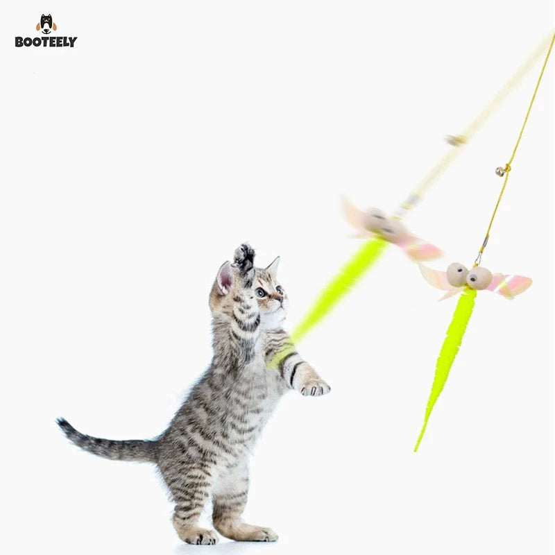 jouet de simulation amusant pour chaton, baguette à chat