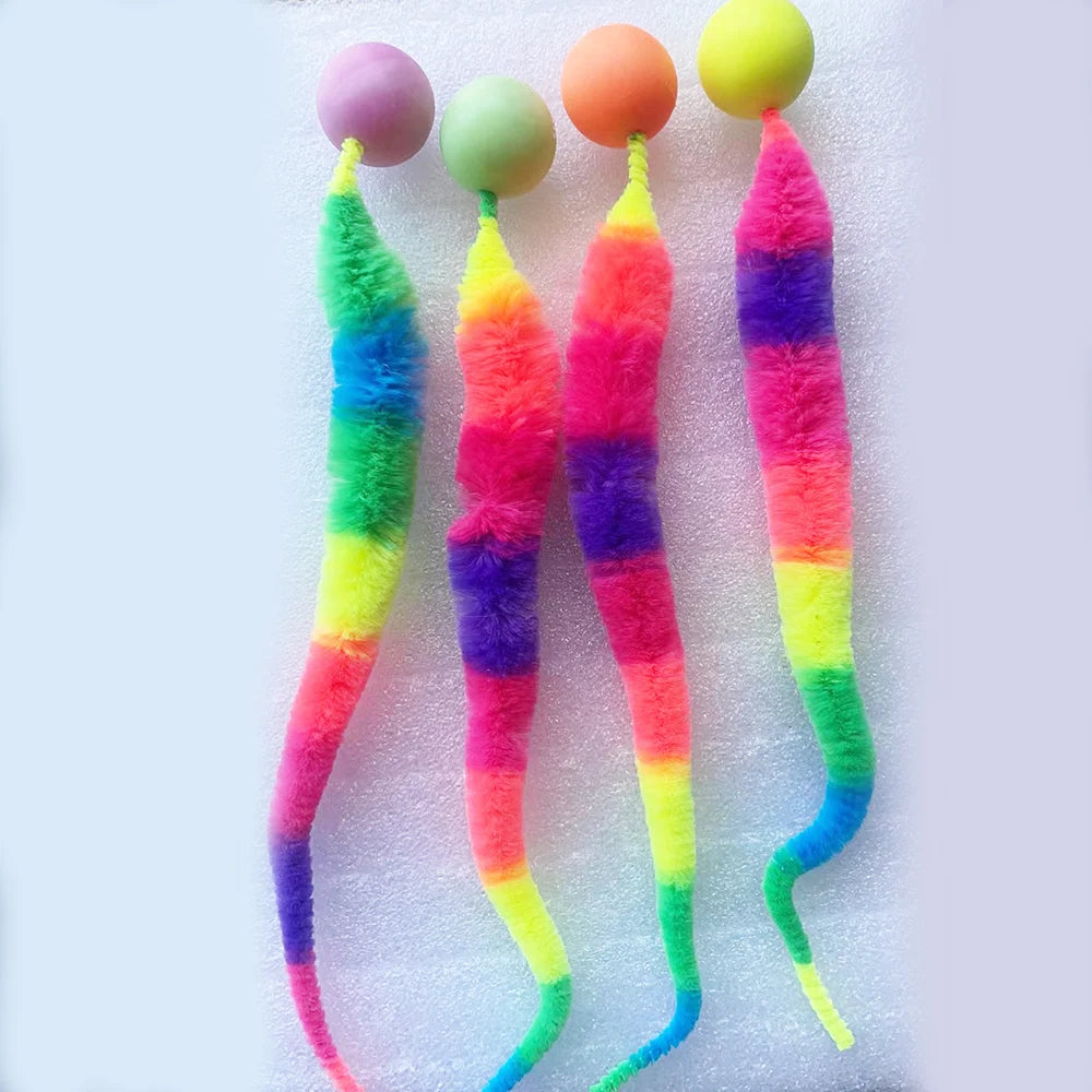 Balle rebondissante colorée