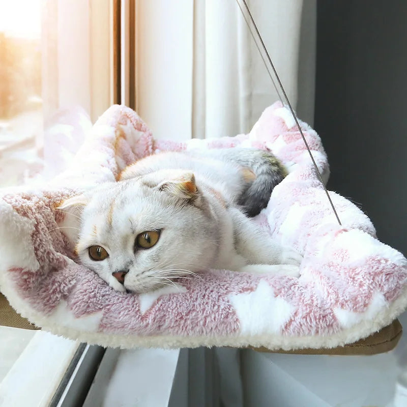 Hamac suspendu pour chat, supportant jusqu'à 20 kg