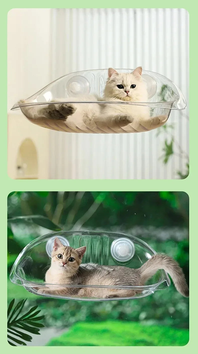 Lit de fenêtre pour chats