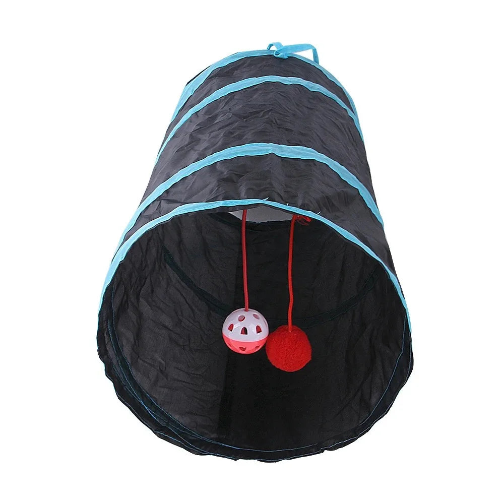 Tunnel de jeu interactif pour chat
