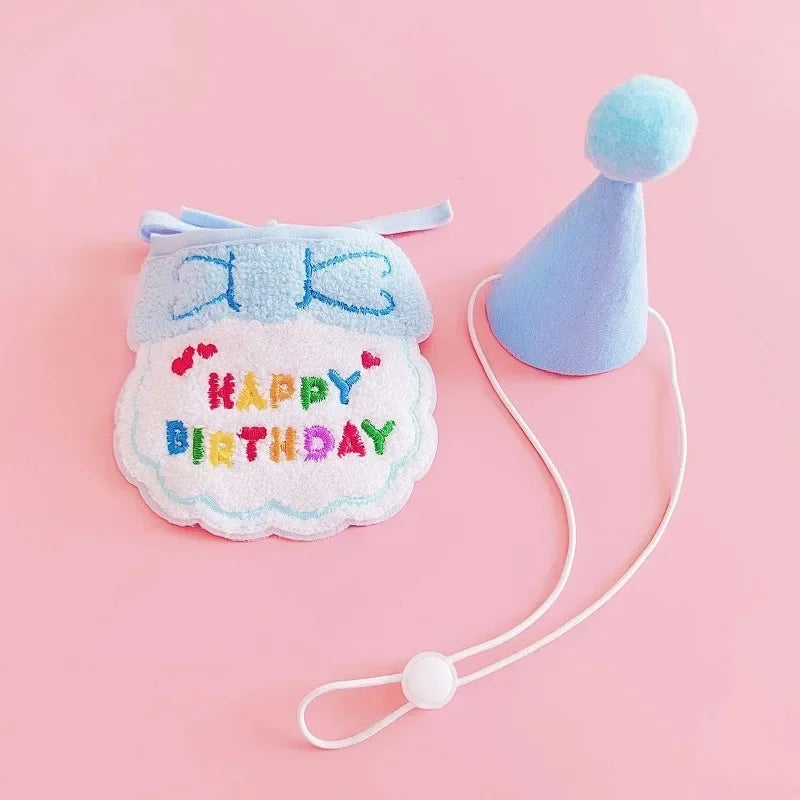 Ensemble chapeau et bandana pour anniversaire