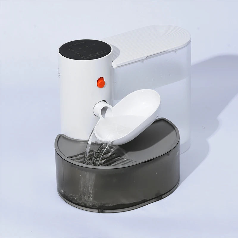 Fontaine à eau avec distributeur d'eau en mouvement, sans fil
