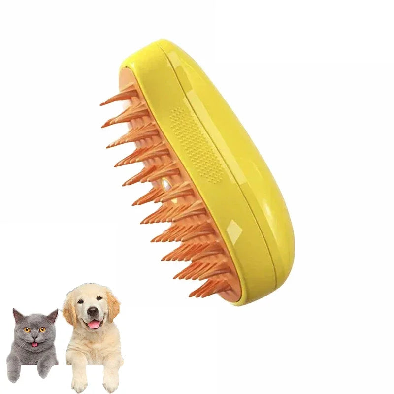 Brosse vapeur pour chat et chien