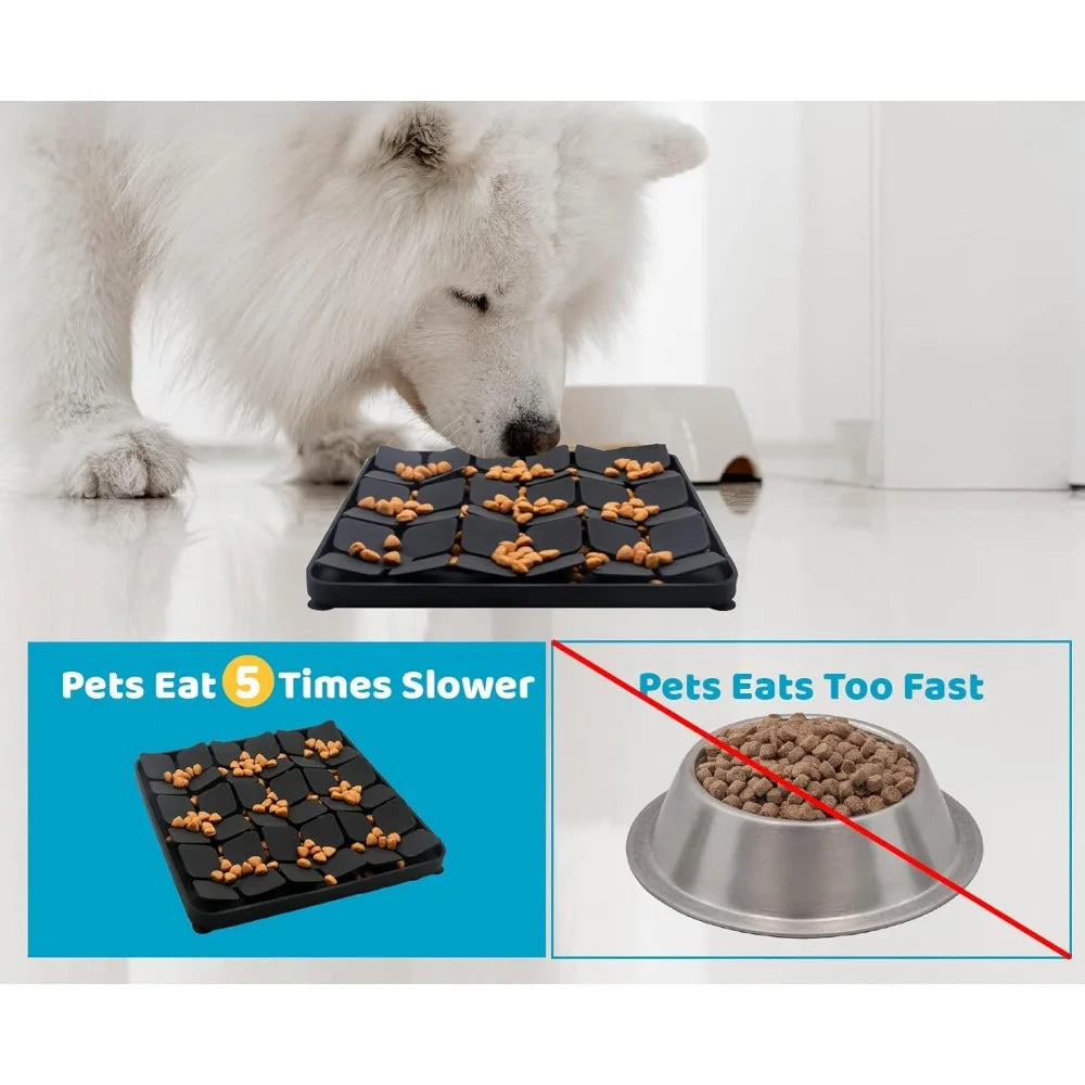 Tapis de fouille anti-étouffement en silicone avec ventouse pour éveiller les sens de votre chien