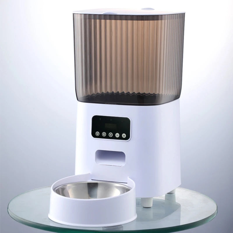 Distributeur automatique de croquettes 5L avec caméra