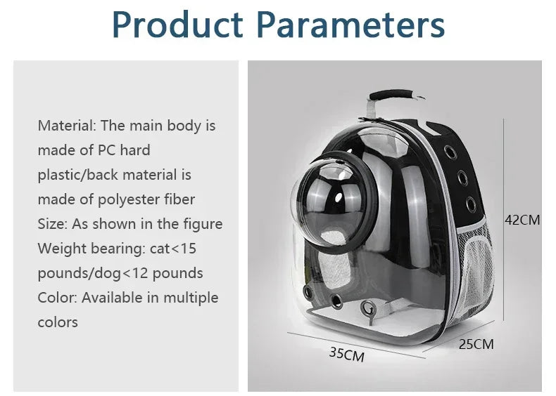 Sac de transport pour chat