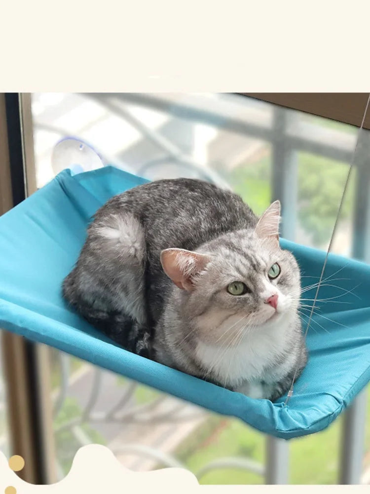 Hamac suspendu pour chat, supportant jusqu'à 20 kg
