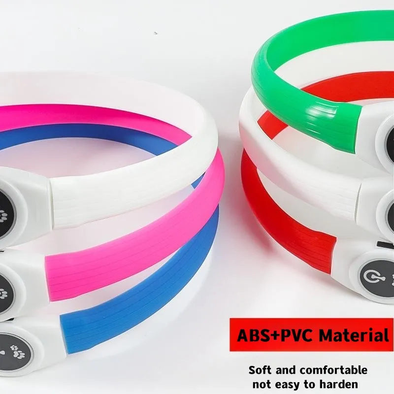 Collier lumineux LED étanche en PVC