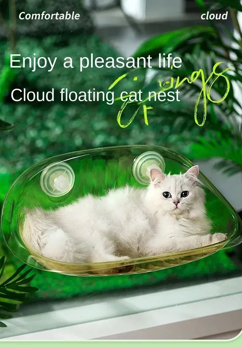Lit de fenêtre pour chats