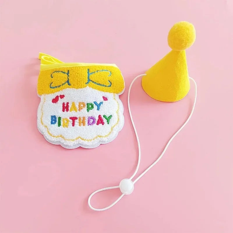 Ensemble chapeau et bandana pour anniversaire