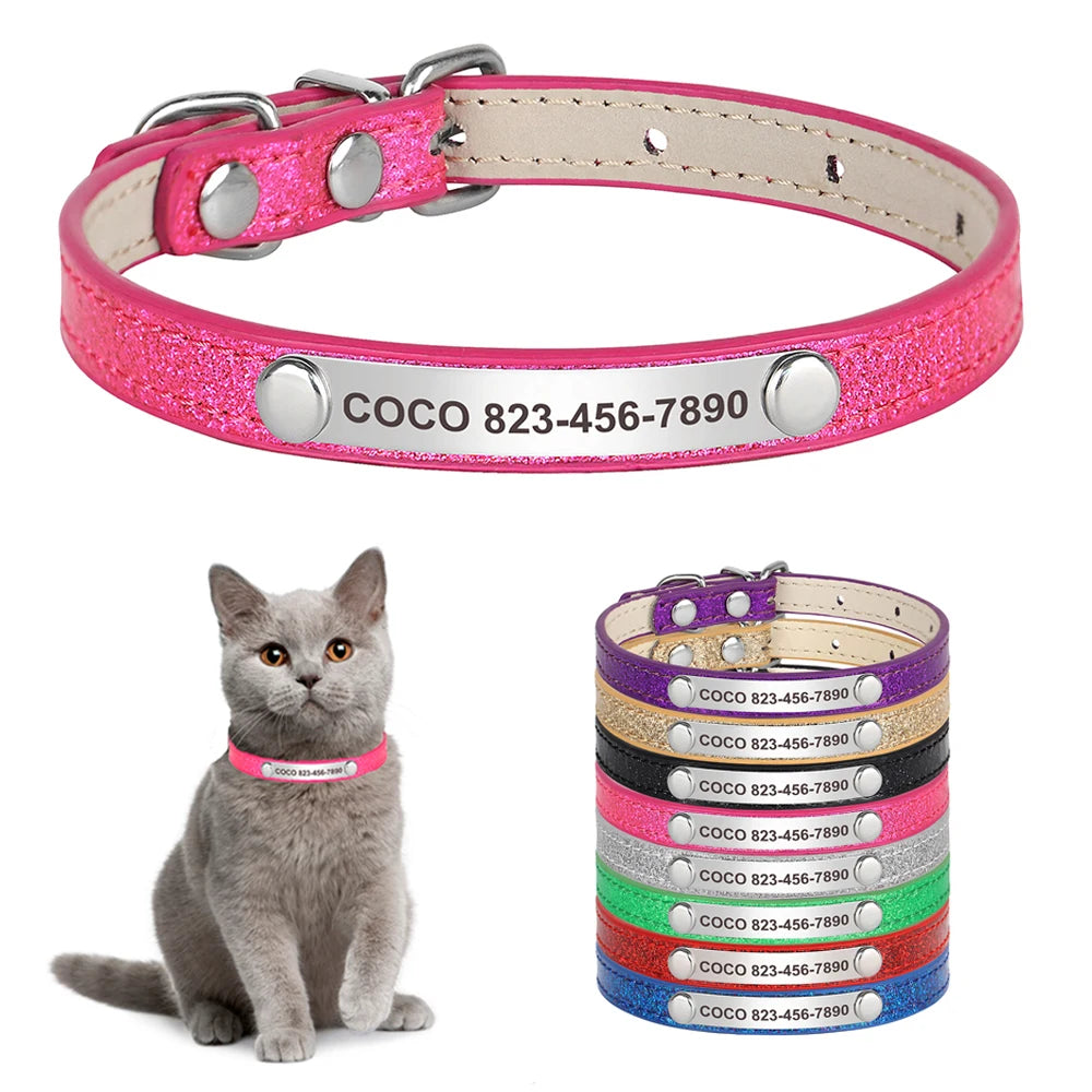 Collier personnalisé pour chat