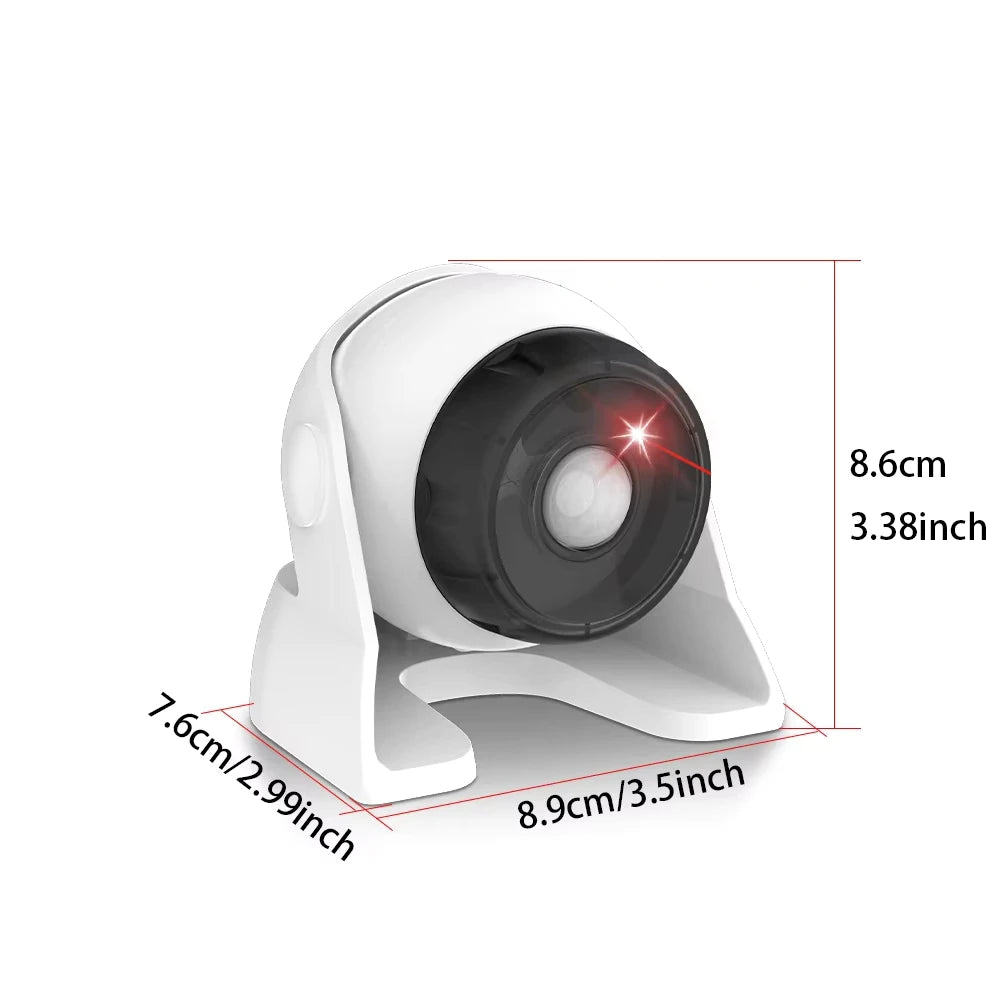 Jouet Laser Automatique Rechargeable pour Chat — 3 Modes