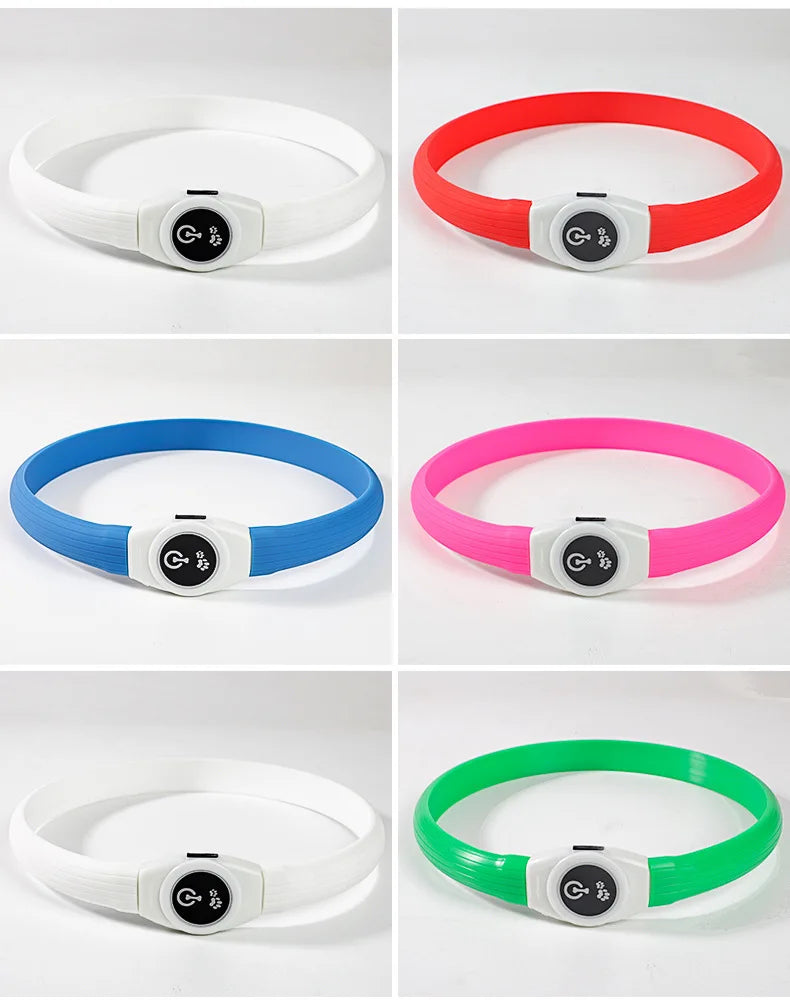 Collier lumineux LED étanche en PVC