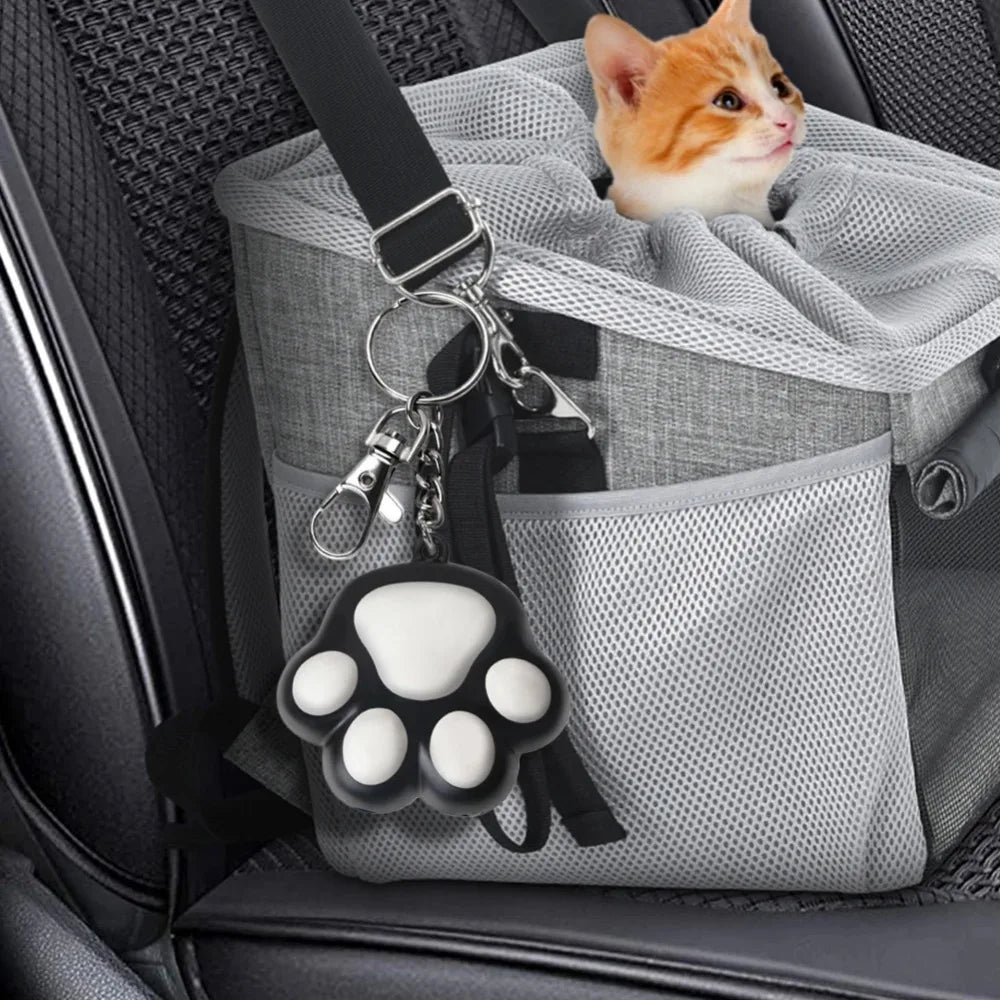 Jouet laser en forme de patte pour chat, rechargeable par USB