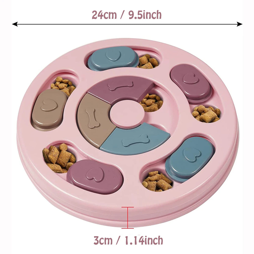 Jouet d'éducation alimentaire interactif pour chien