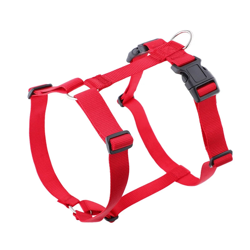 Harnais pour chien ajustable, souple et léger en forme de H, lavable