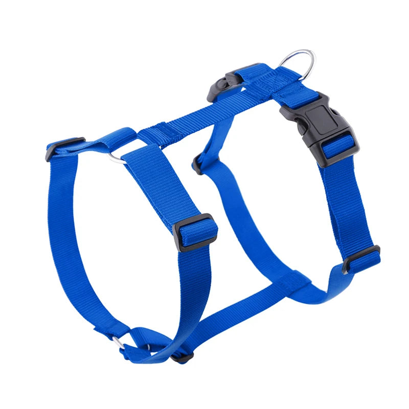 Harnais pour chien ajustable, souple et léger en forme de H, lavable